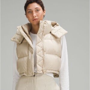 Lululemon Wunder Puff Super Cropped Vest